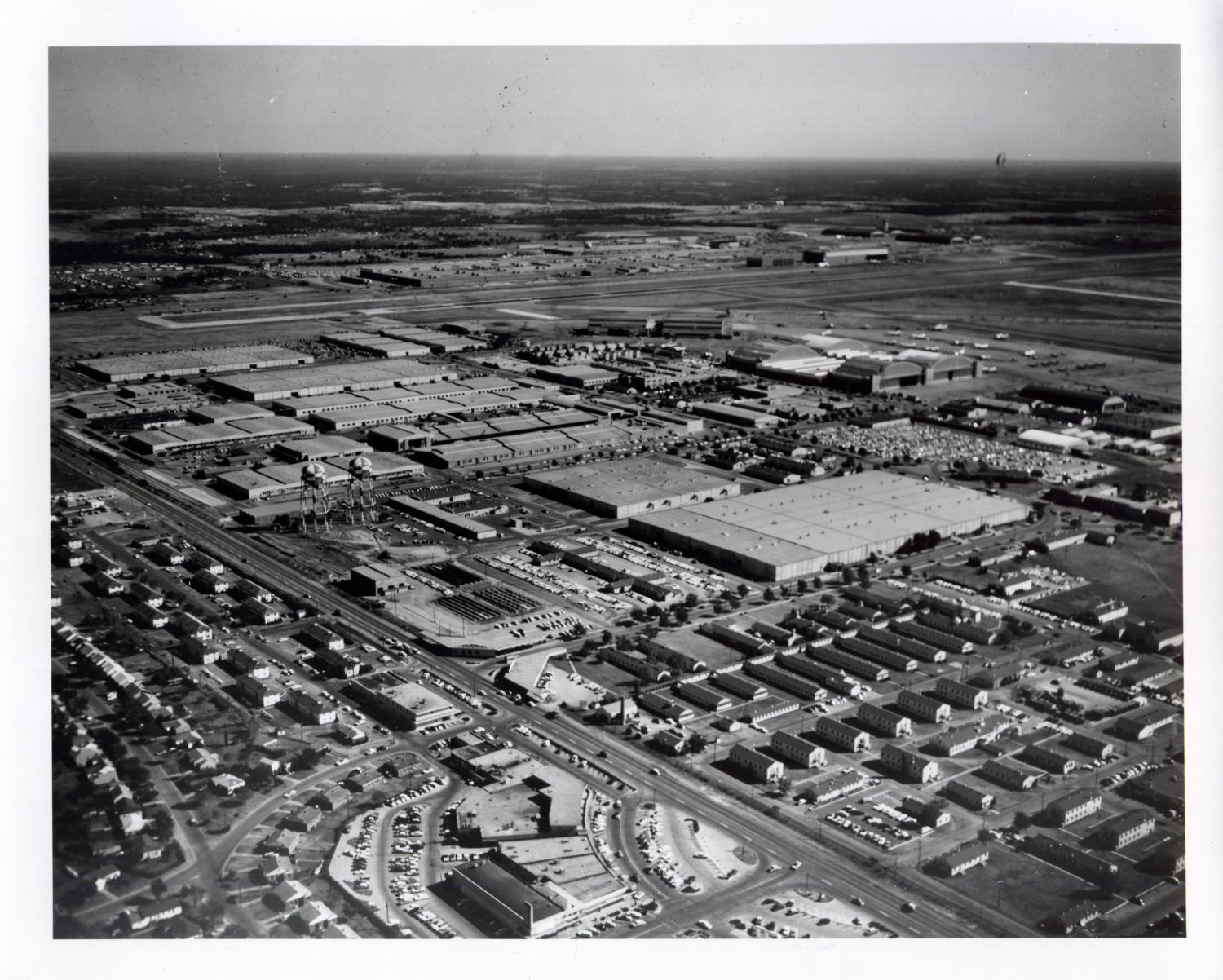 Aerial Photo Tinker Air Force Base