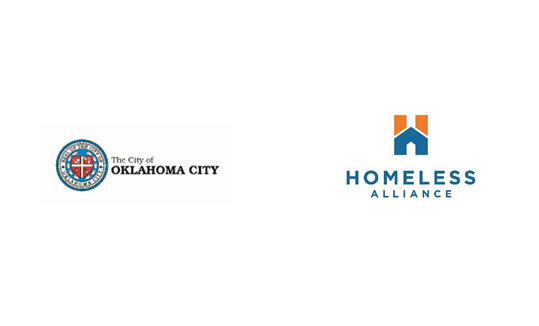 Homeless Alliance and OKC logos