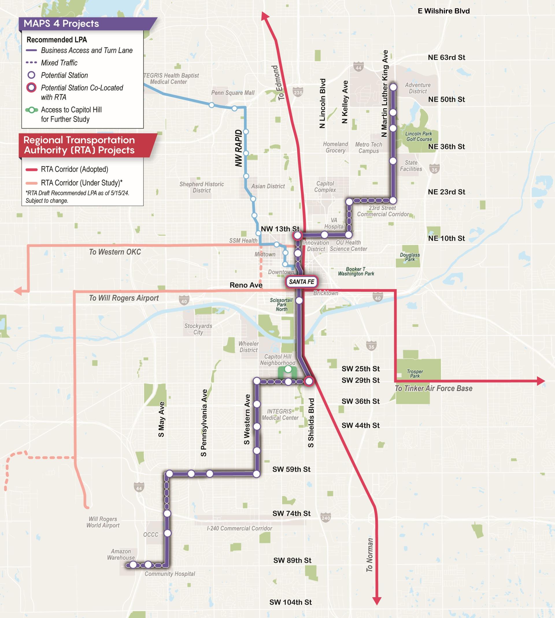 Final MAPS 4 BRT LPA Map_South _ NE Corridor