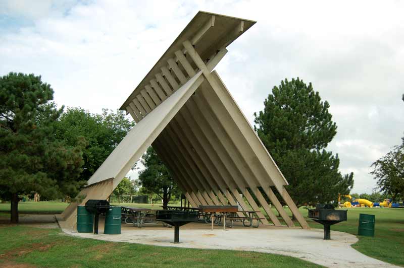 Earlywine Park A-Frame Picnic Shelter