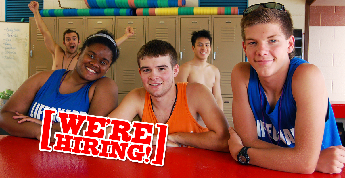 Lifeguards at Will Rogers Family Aquatics Center